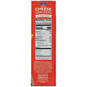 Hill Country Fare Baked Cheese Crackers, 12.4 oz