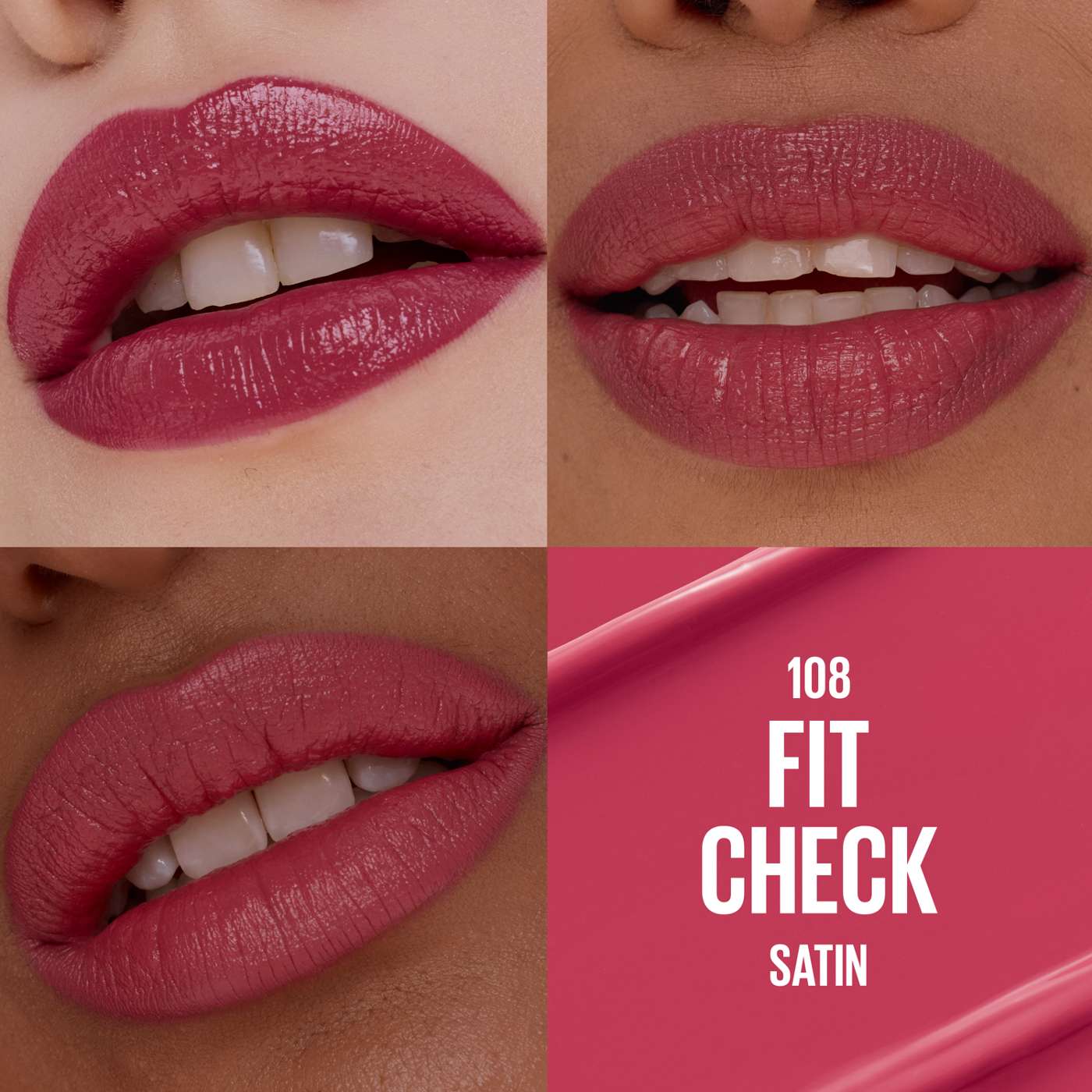 Maybelline Sleekstick Lipstick - Fit Check; image 2 of 6