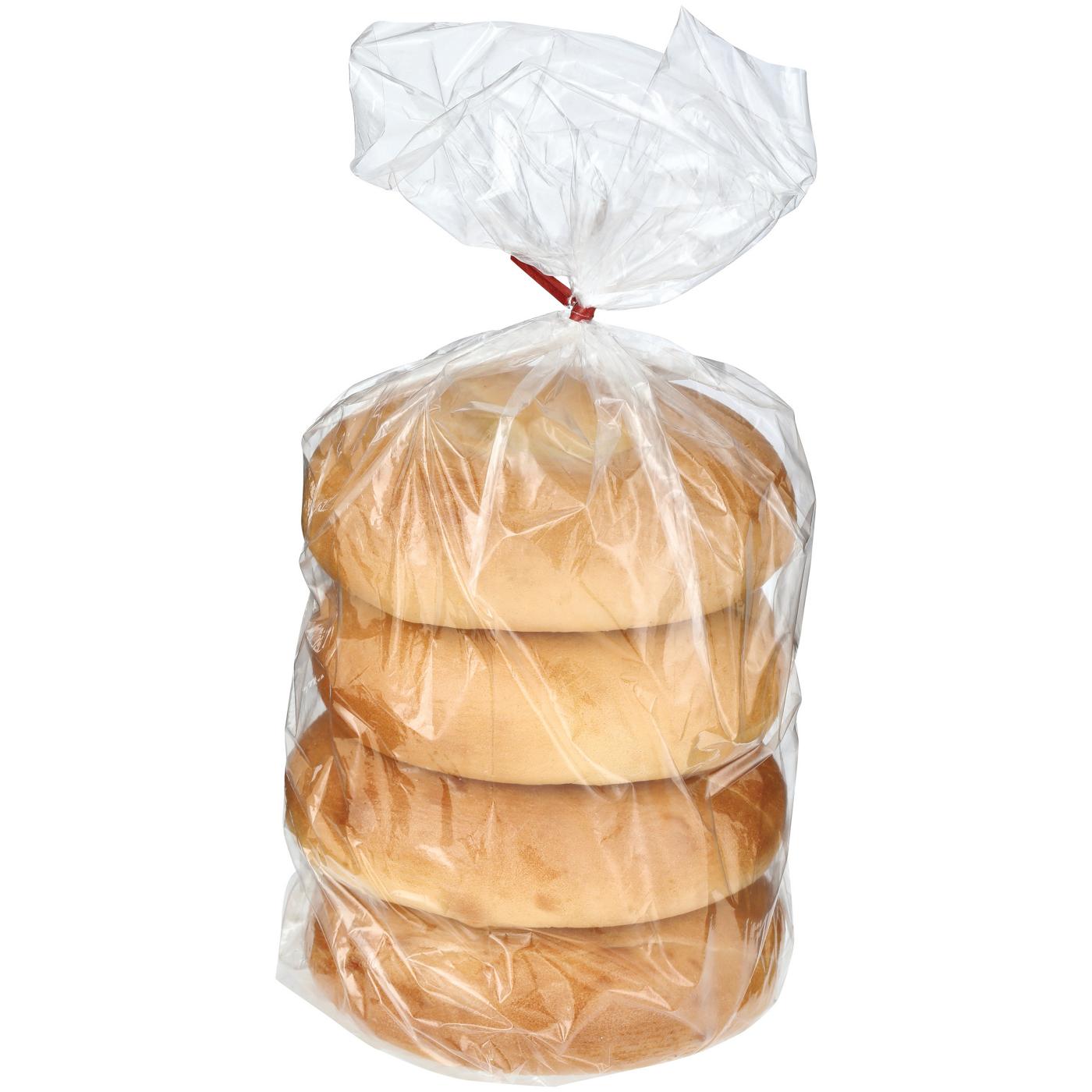 H-E-B Bakery Plain Bagels; image 1 of 2