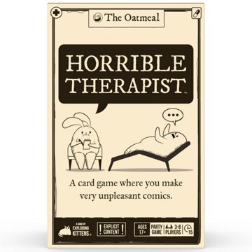 Exploding Kittens Horrible Therapist Card Game