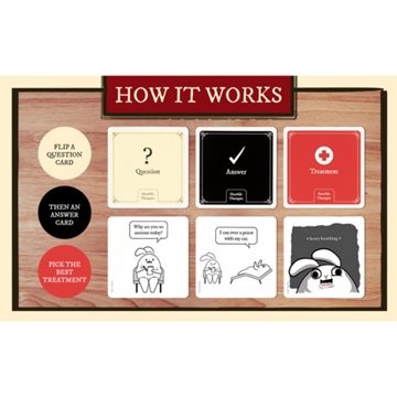 Exploding Kittens Horrible Therapist Card Game