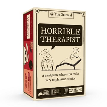Exploding Kittens Horrible Therapist Card Game