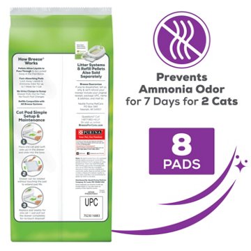 Tidy Cats Purina Breeze Extra Strength Ion Multi Cat Litter Pads
