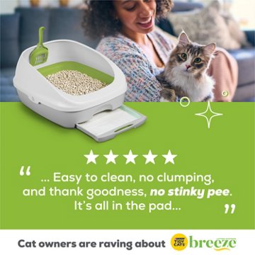 Tidy Cats Purina Breeze Extra Strength Ion Multi Cat Litter Pads