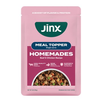Jinx Homemades Meal Topper Adult Dog Food - Beef & Chicken Recipe