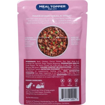Jinx Homemades Meal Topper Adult Dog Food - Beef & Chicken Recipe
