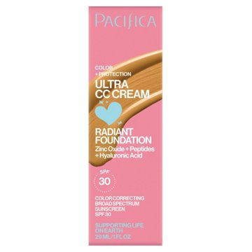 Pacifica CC Cream Radiant Foundation - Warm Medium SPF 30