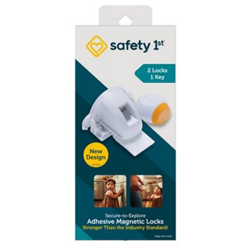 Safety 1st Adhesive Magnetic Locks, 2 ct