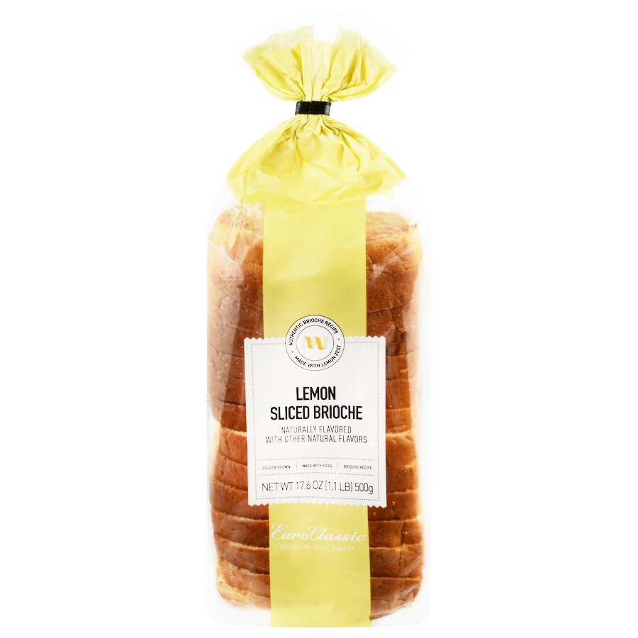 EuroClassic Lemon Sliced Brioche Bread - Shop Sliced bread at H-E-B