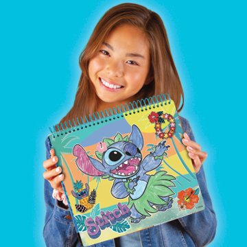 Fashion Angels Disney Stitch Color & Collage Design Set