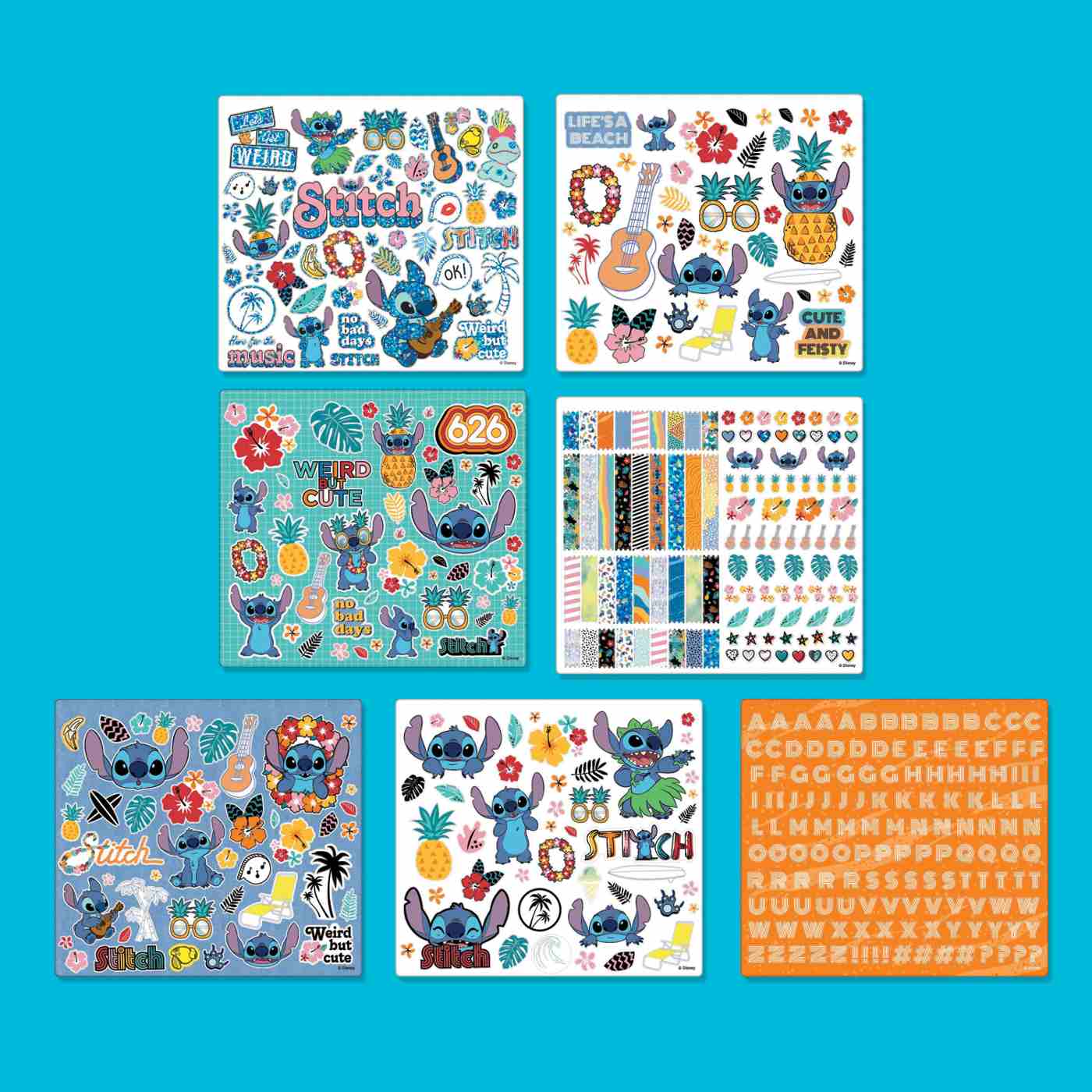 Fashion Angels Disney Stitch Color & Collage Design Set; image 4 of 8