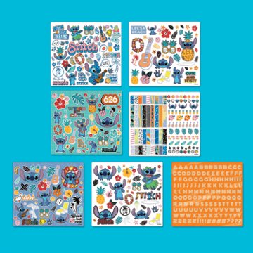 Fashion Angels Disney Stitch Color & Collage Design Set