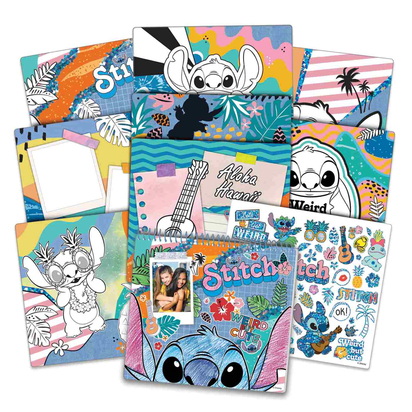 Fashion Angels Disney Stitch Color & Collage Design Set; image 6 of 8
