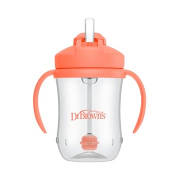 Dr Browns Baby's 1st Straw Cup - Coral