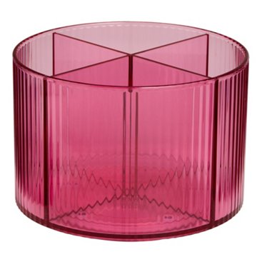 Destination Holiday 4 Compartment Spinning Organizer - Pink