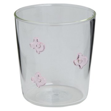 Destination Holiday 3D Pink Texas Juice Glass, 11 oz
