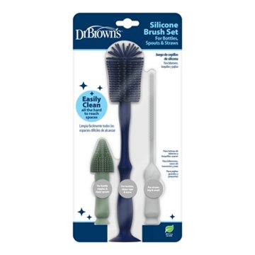 Dr Browns Silicone Brush Set, 3 ct