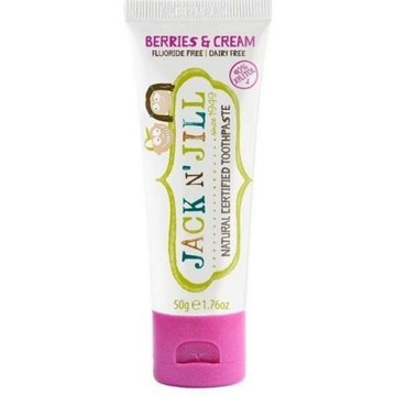 Jack N' Jill Natural Baby Toothpaste - Berries & Cream, 1.76 oz