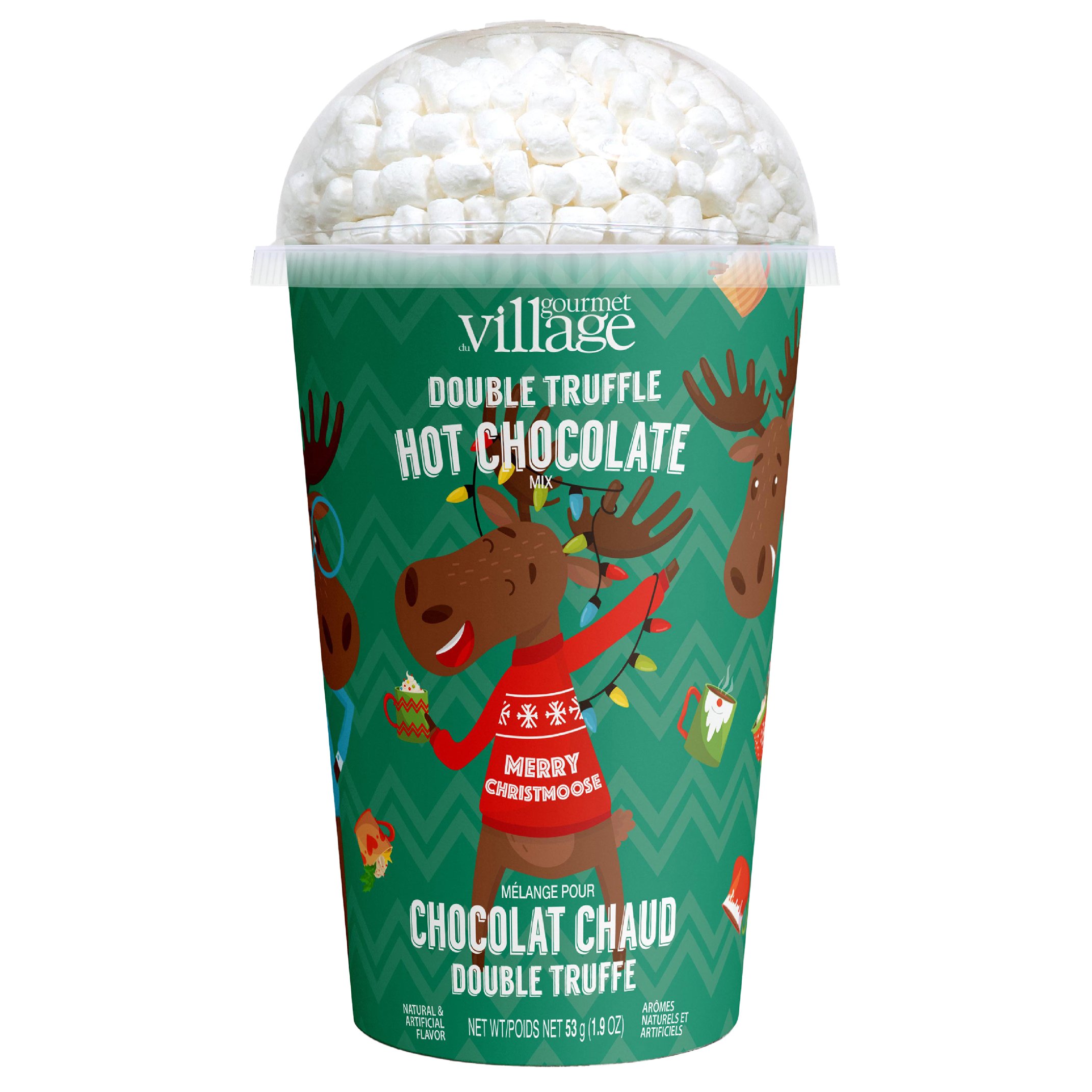 Gourmet Village Double Truffle Hot Chocolate Mix, 1.9 oz | Central ...
