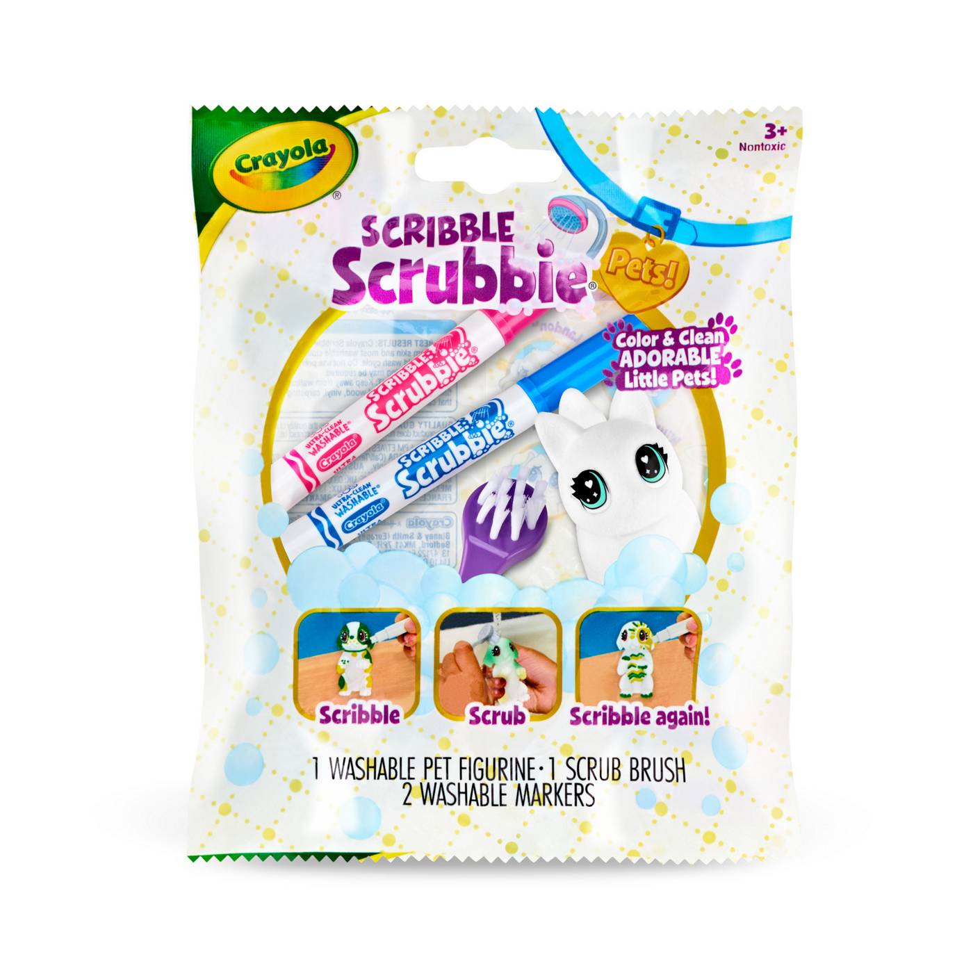 Crayola Scribble Scrubbie Pets; image 1 of 2