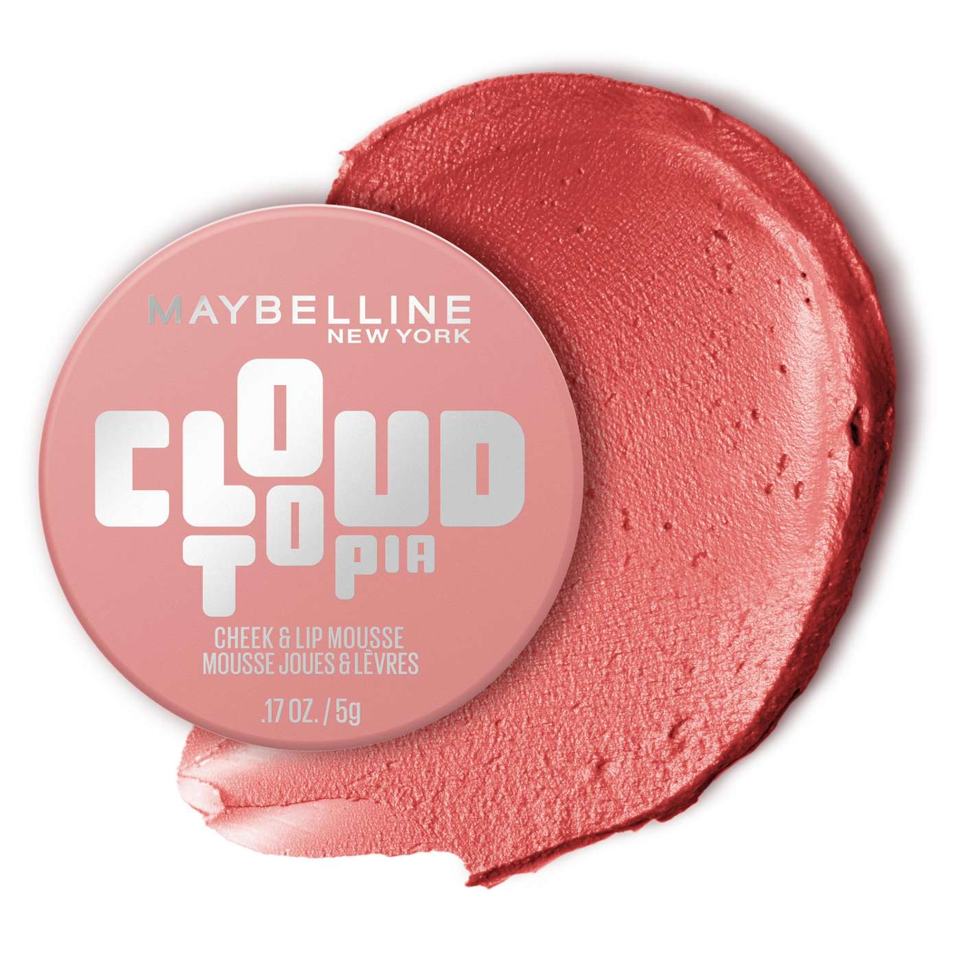 Maybelline Cloudtopia Cheek & Lip Mousse - Dreamy Dawn; image 4 of 4
