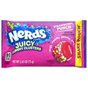 Nerds Strawberry Punch Juicy Gummy Clusters - Share Pouch
