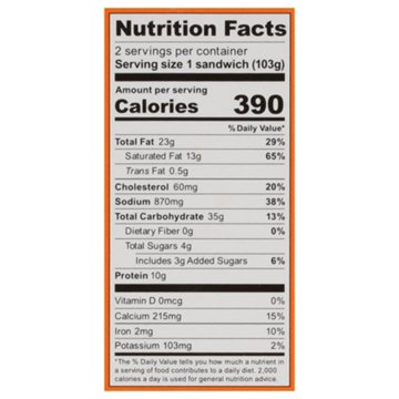 Lily's Toaster Grills Grilled Cheesy Garlic Bread Sandwiches, 2 ct