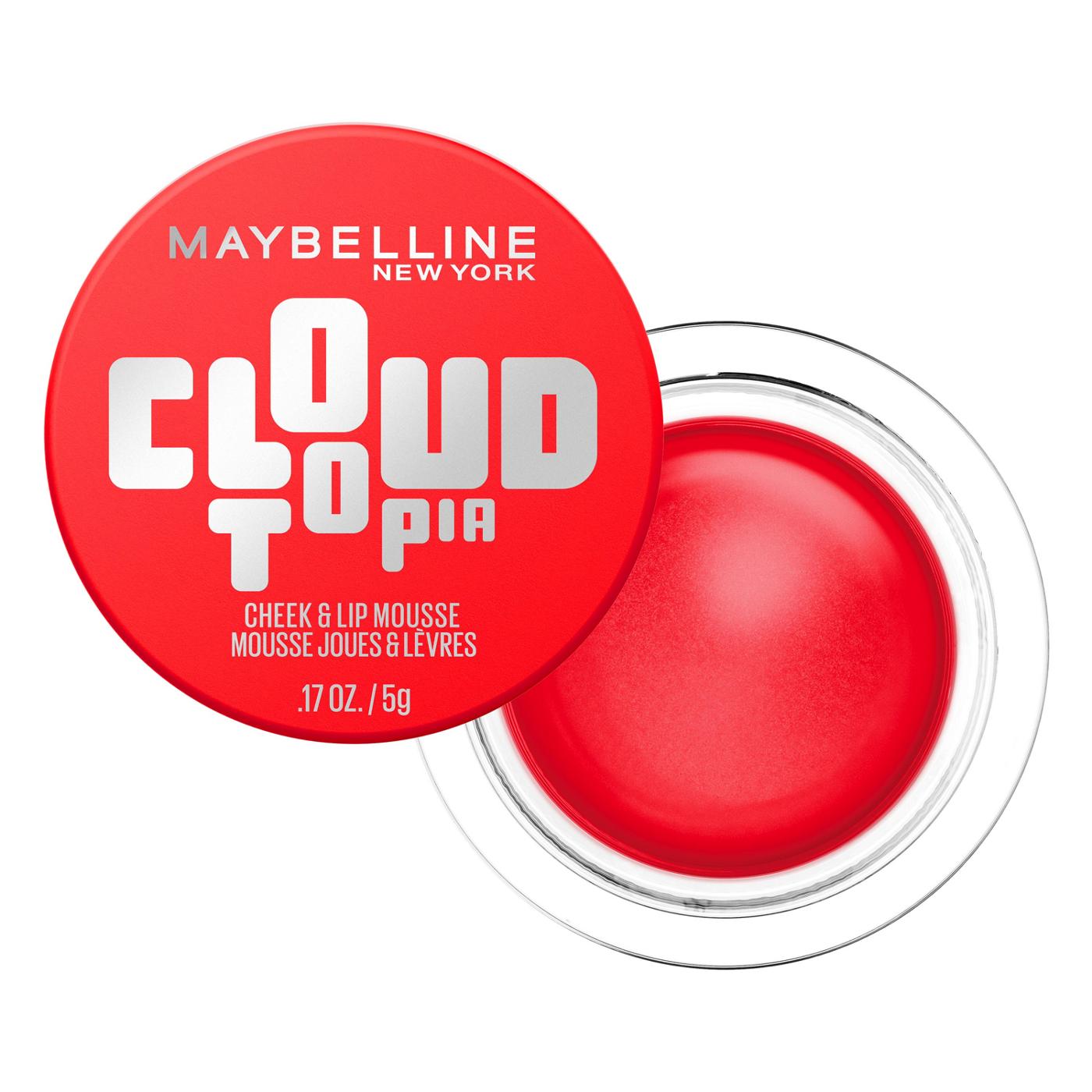 Maybelline Cloudtopia Cheek & Lip Mousse -  Divine Crimson; image 1 of 4