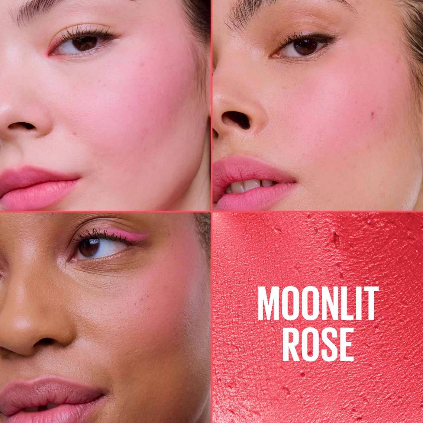 Maybelline Cloudtopia Cheek & Lip Mousse -  Moonlit Rose; image 3 of 4