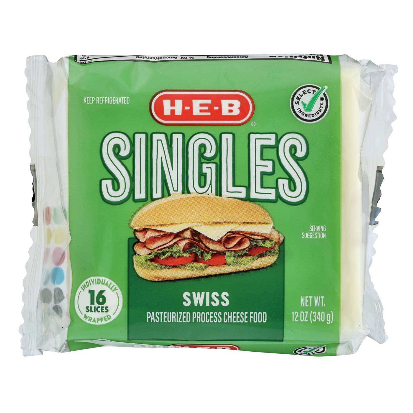 H-E-B Swiss Singles; image 1 of 3