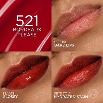 L'Oréal Paris Hyaluron Tint Lip Stain Serum - Bordeaux Please
