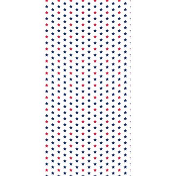 Destination Holiday Patriotic Beach Towel - Red & Blue Stars