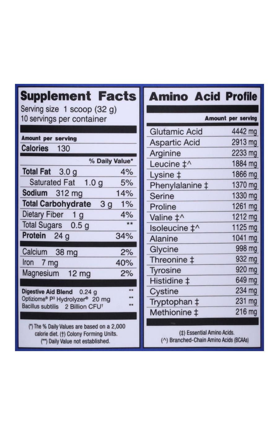 Birdman Falcon Organic Plant 24g Protein Powder - Vanilla; image 3 of 3