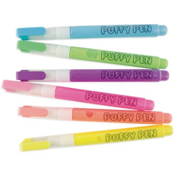 Ooly Magic Puffy Pens Neon Colors