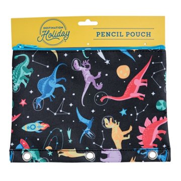 Destination Holiday Dinosaur Pencil Pouch