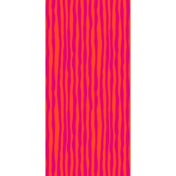 Destination Holiday Summer Beach Towel - Pink Stripes
