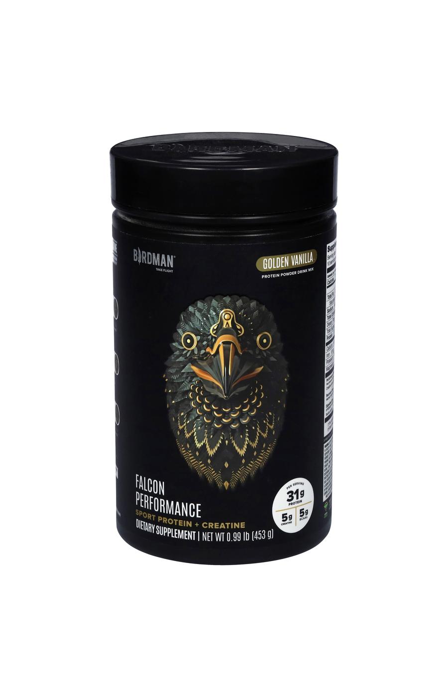 Birdman Falcon Performance 31g Protein + Creatine - Vanilla; image 1 of 3