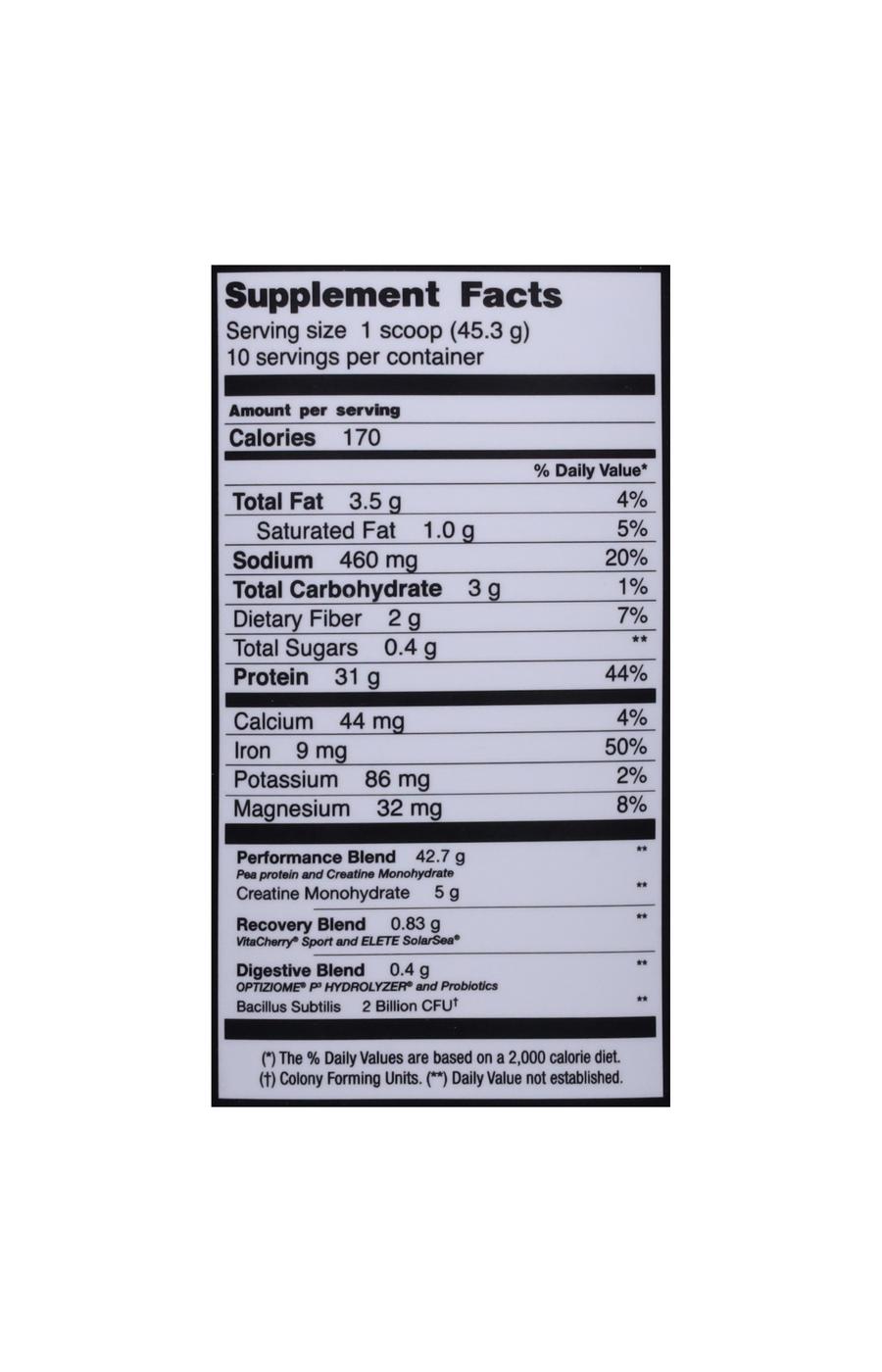 Birdman Falcon Performance 31g Protein + Creatine - Vanilla; image 3 of 3