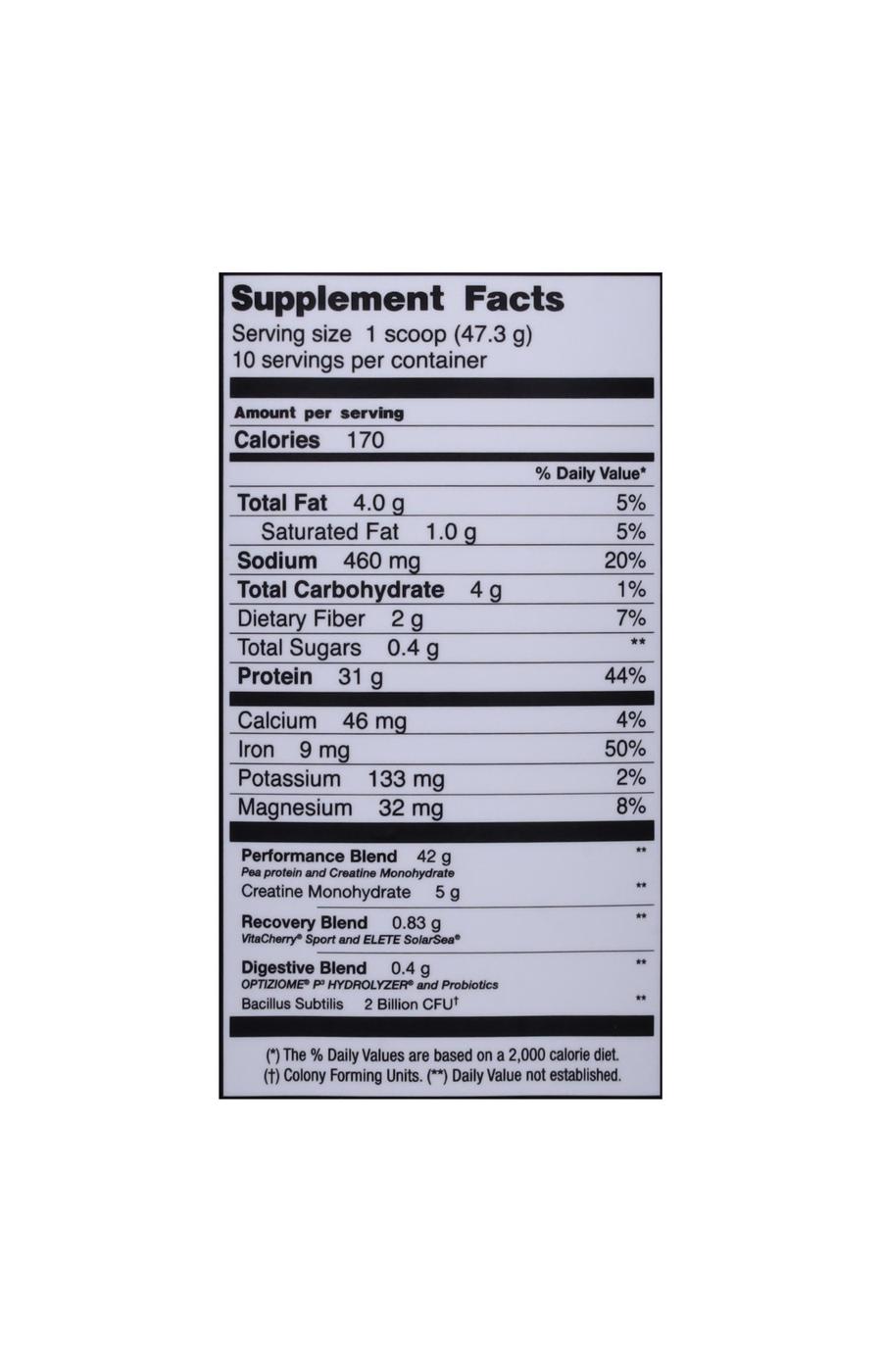 Birdman Falcon Performance 31g Protein + Creatine - Choco Bronze; image 4 of 4