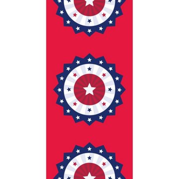 Destination Holiday Patriotic Beach Towel - Red Fans