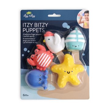 Itzy Ritzy Bitzy Nautical Finger Puppets Bath Toys