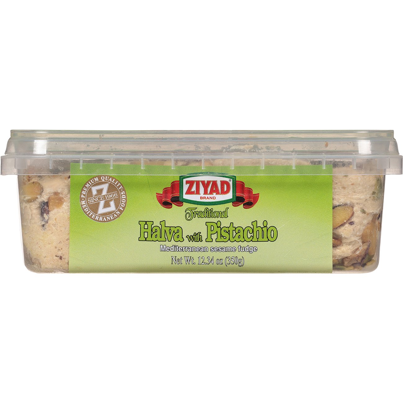 Ziyad Pistachio Halva Mediterranean Sesame Fudge - Shop Brownies