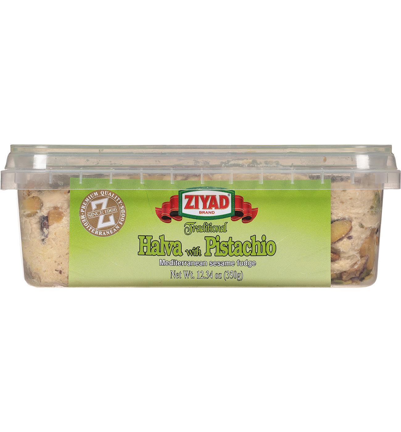 Ziyad Pistachio Halva Mediterranean Sesame Fudge; image 1 of 5