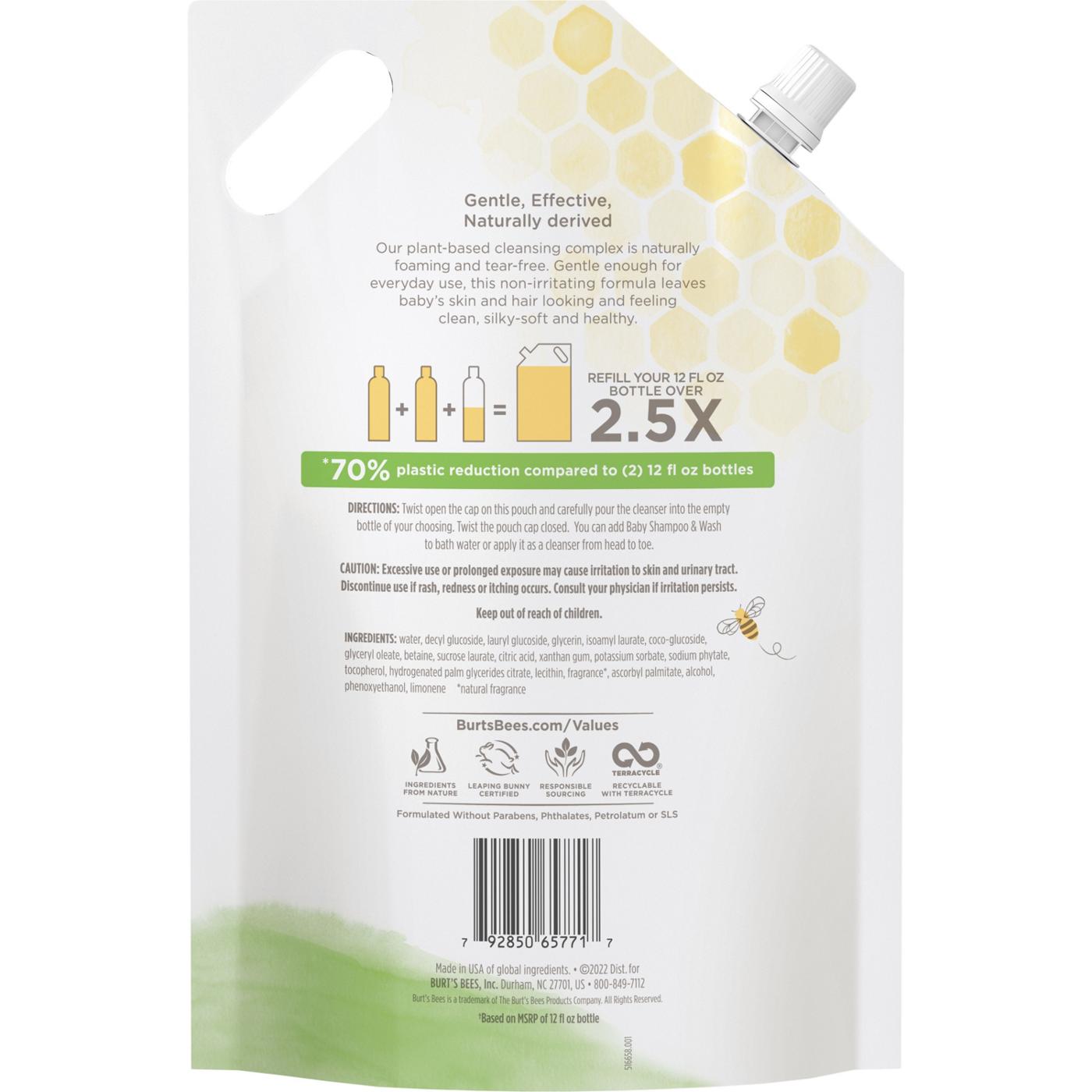 Burt's Bees Baby Shampoo & Wash Refill - Original Scent; image 10 of 13