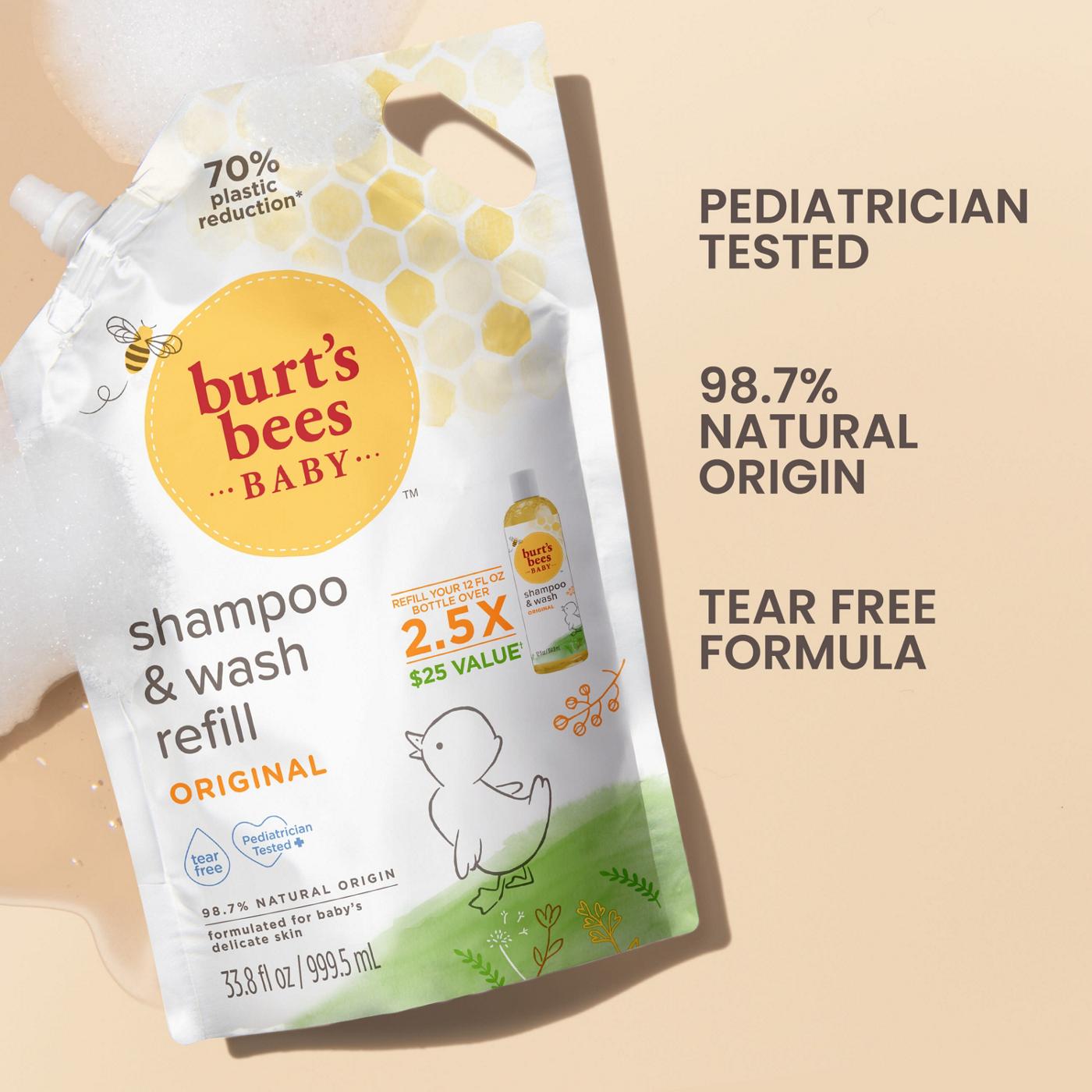 Burt's Bees Baby Shampoo & Wash Refill - Original Scent; image 13 of 13