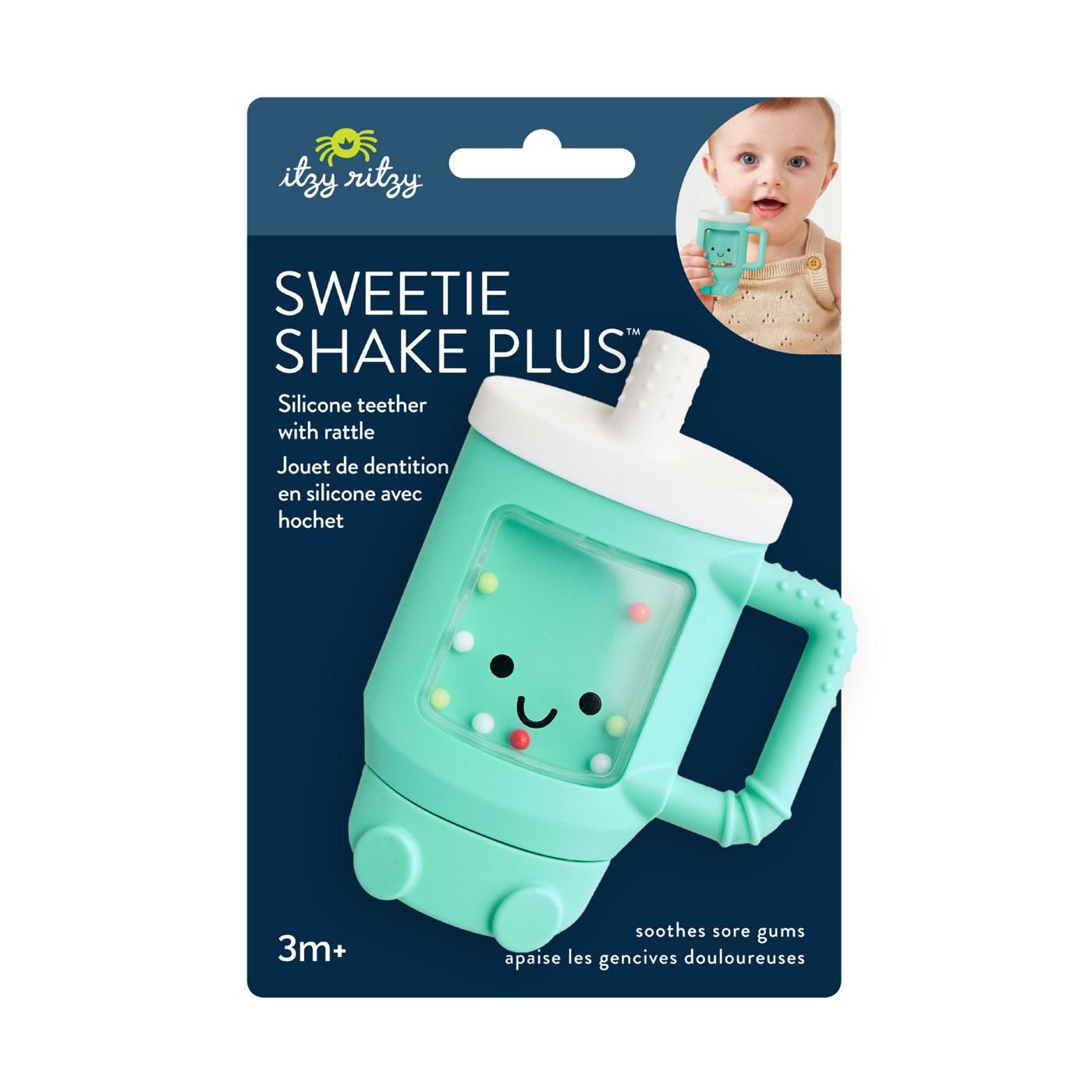 Itzy Ritzy Sweetie Shake Plus Teether; image 1 of 5