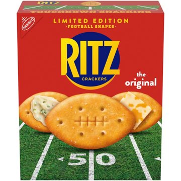 Ritz Limited Edition Original Crackers Football Shapes