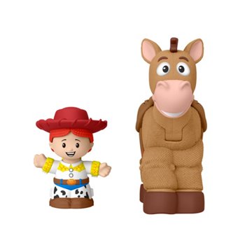 Fisher-Price Little People Toy Story Bobbin' Bullseye & Jessie, 2 pk