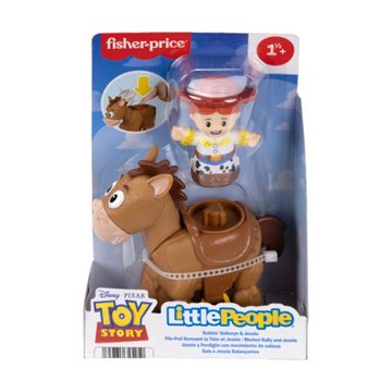 Fisher-Price Little People Toy Story Bobbin' Bullseye & Jessie, 2 pk