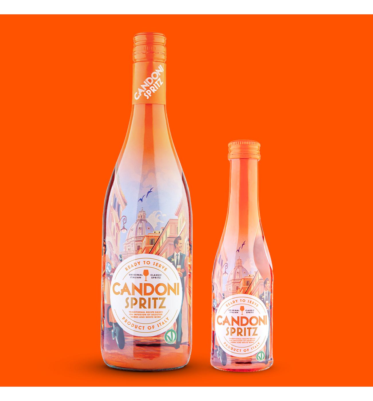 Candoni Spritz Italy Citrus & Herbs Aperitif Wine - Shop Wine at H-E-B
